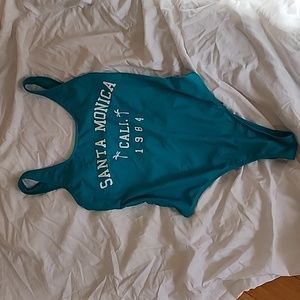 Teal blue Bathing Suit